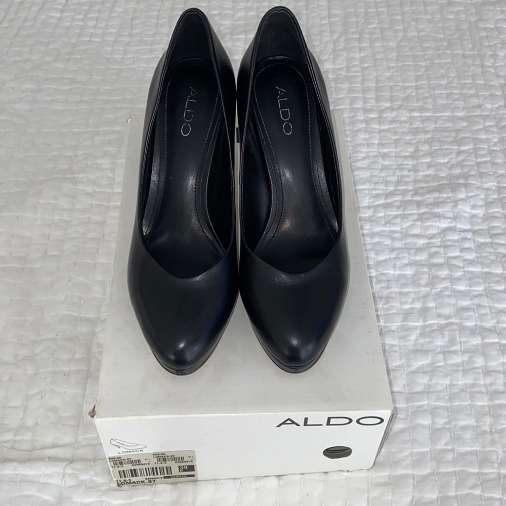 Aldo black heels